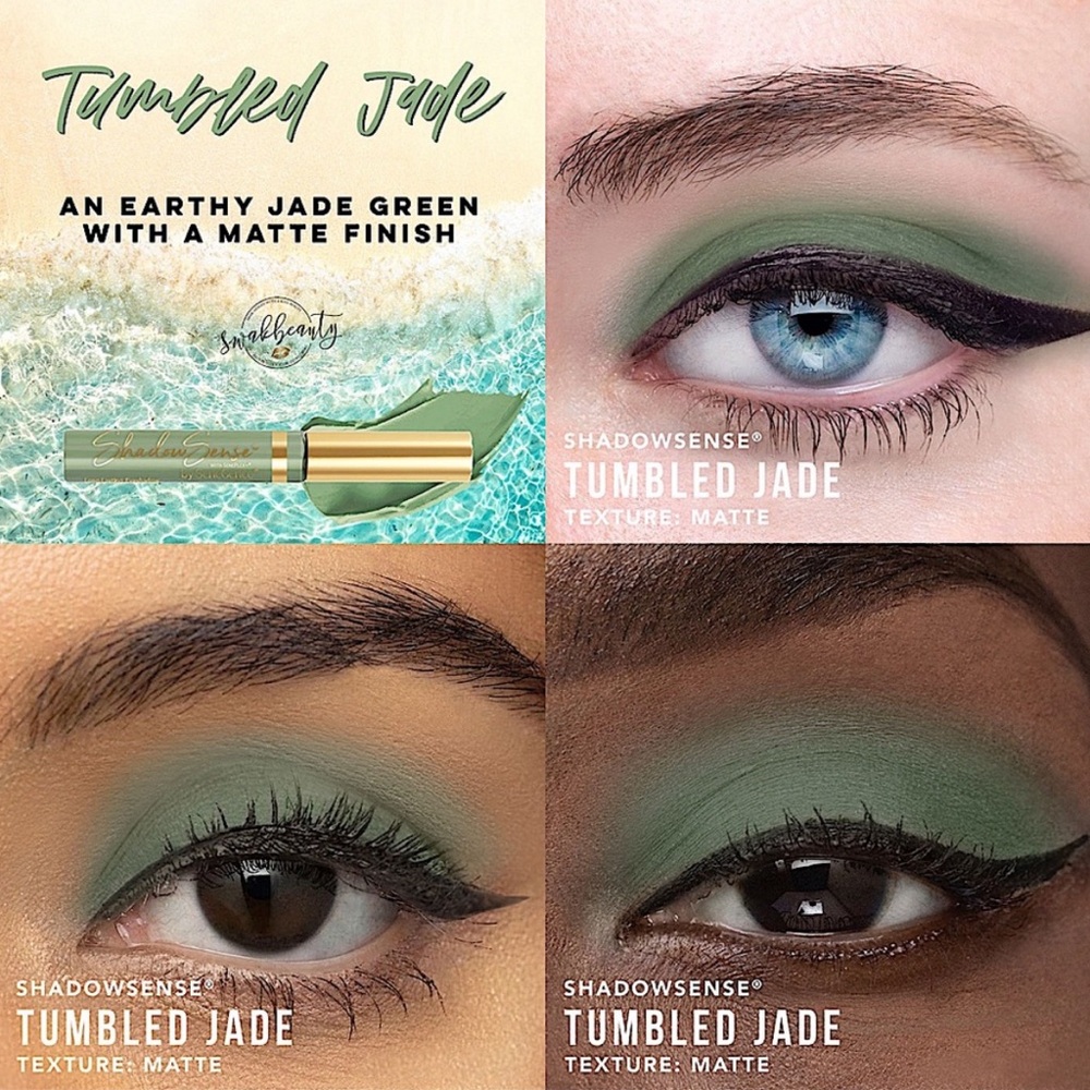 Shadow Sense by Senegence Tumbled Jade, NWT